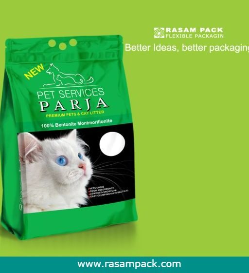 حرید پاکت بسته بندی بستر خاک گربه